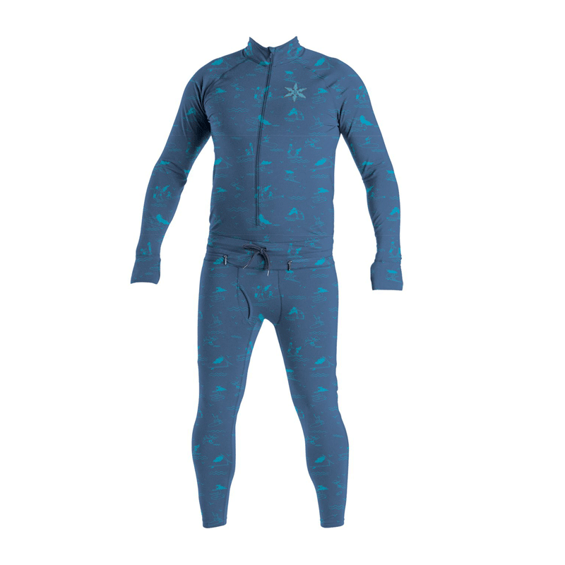 Airblaster - Ninja Suit Hoodless Thermals - He Navy