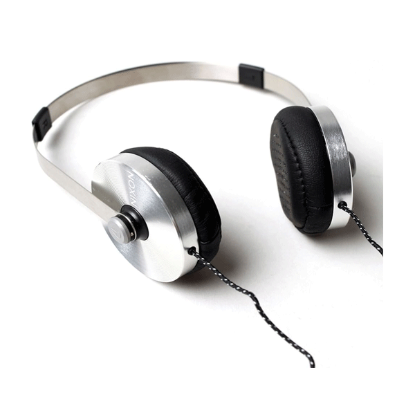 Nixon - Apollo Over Ear Headphones - Silver/Black SALE