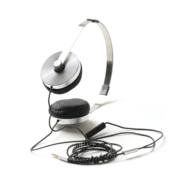 Nixon - Apollo Over Ear Headphones - Silver/Black SALE