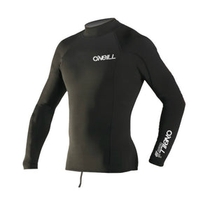 Open image in slideshow, O&#39;Neill - Underlayer Thermo-X Long Sleeve - Black Thermal Rash Vest/Wetsuit-Magic Toast
