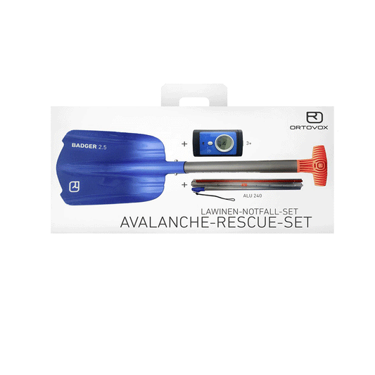 Ortovox - 3+ Avalanche Snowboard Rescue Set - Blue - Magic Toast