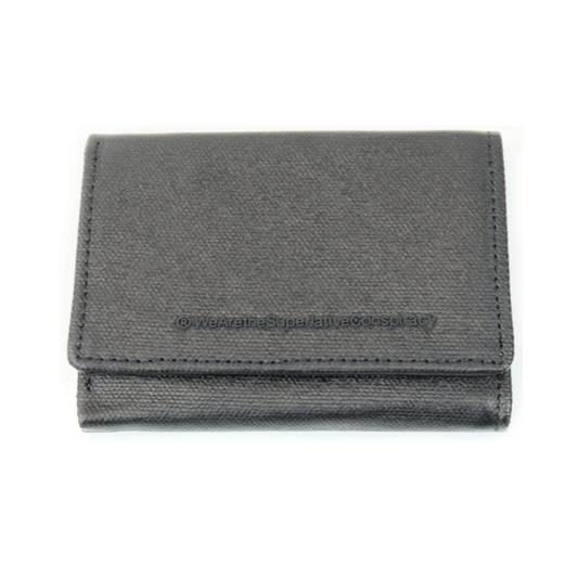 WeSC - Payton Canvas Wallet - Black SALE