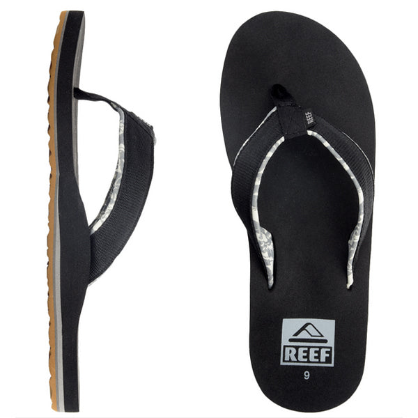 Reef - Ponto Prints Men's Sandals/Flip Flops - Black SALE-Magic Toast