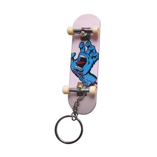 Santa Cruz - Screaming Hand - Fingerboard Keychain