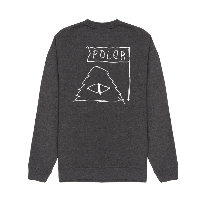 Poler Stuff - Scribble Crew - Charcoal SALE