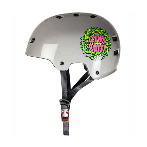 Bullet x Slime Balls Helmet - Youth One Size Fits All - Grey