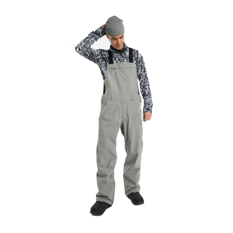 Burton - Snowdial Bib Pants - Sharkskin SALE