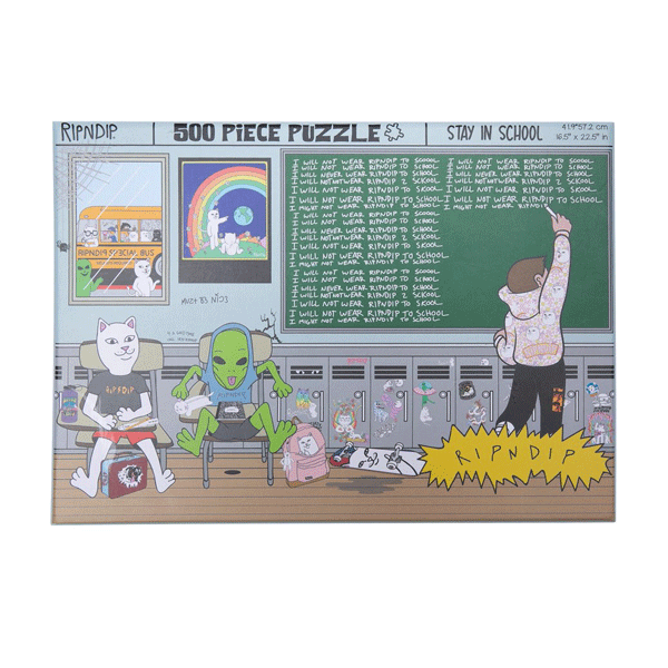 Rip N Dip - Stay In School Puzzle/Jigsaw - 500 Piece SALE
