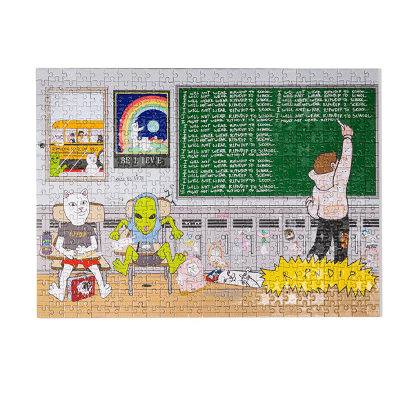 Rip N Dip - Stay In School Puzzle/Jigsaw - 500 Piece SALE