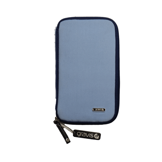 Gravis - Terminal Case Cotton Travel Wallet - Sky Blue