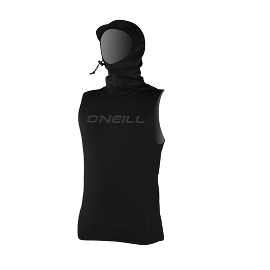 O'neill - Thermo-X Vest With Neo Hood - Black