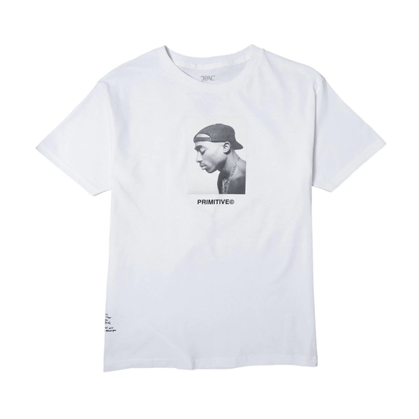 Primitive - No Changes Tupac T-Shirt - White SALE
