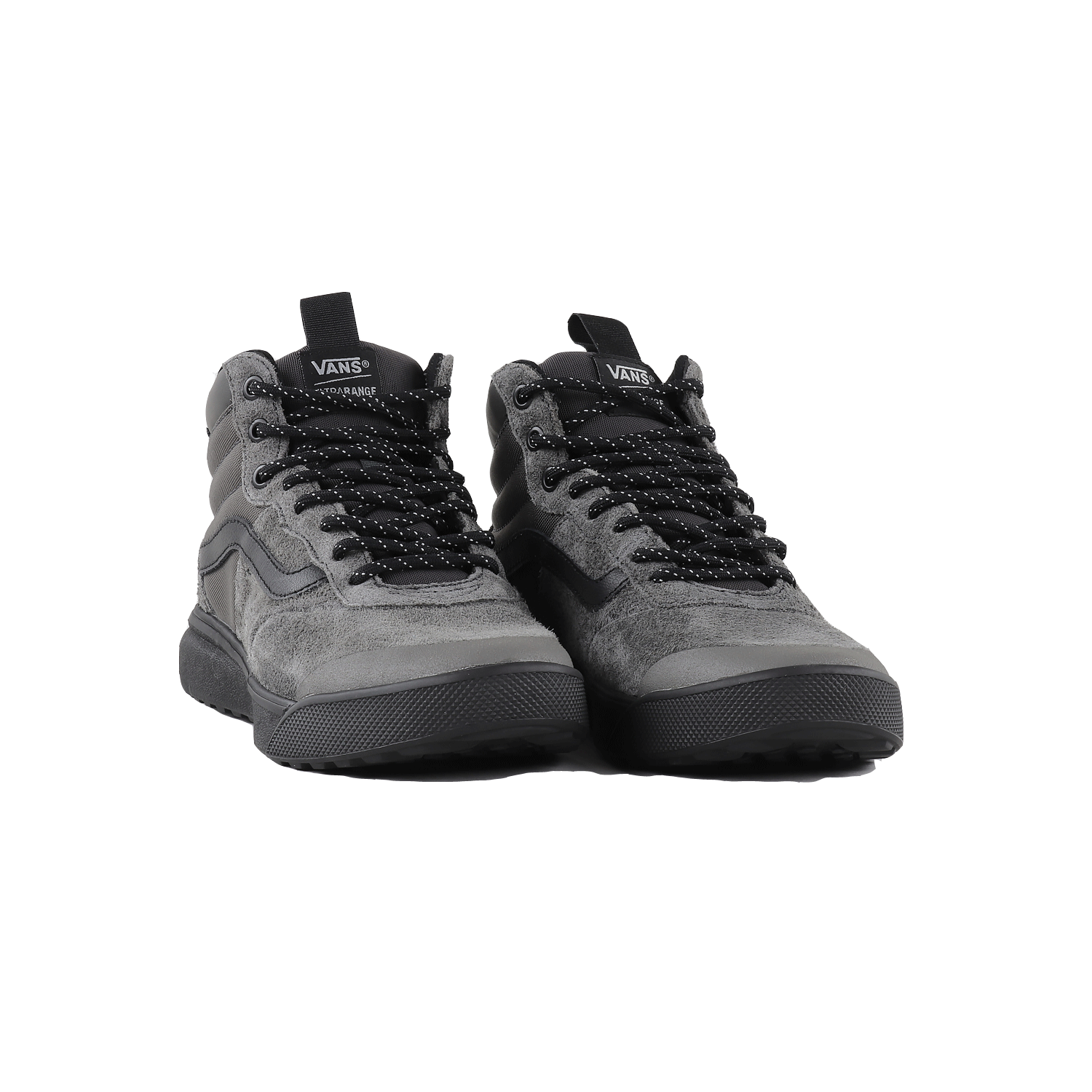 Vans ultrarange hi sales peat black shoes
