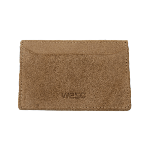 WeSC - Yngwie Card Holder Wallet - Light Brown SALE