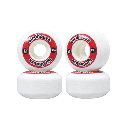 Birdhouse - Red Logo Skateboard Wheels 99a - 53mm