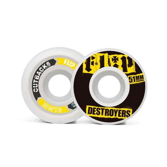 Flip - Cutback Destroyers Skateboard Wheels - 51mm 99A SALE