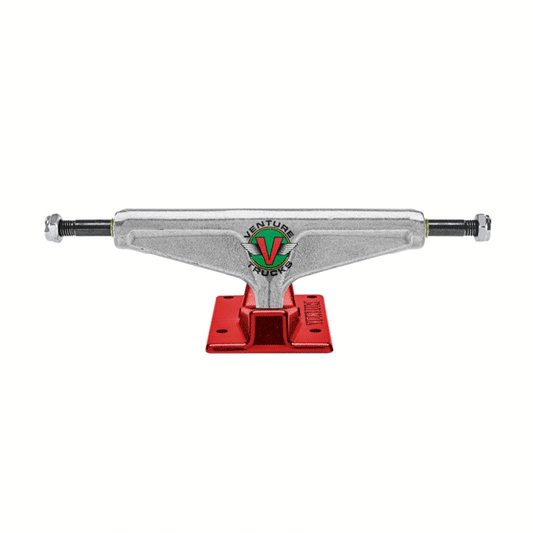 Venture - 5.2 V Hollow OG Wings High Skateboard Trucks - Polished/Red - Pair SALE