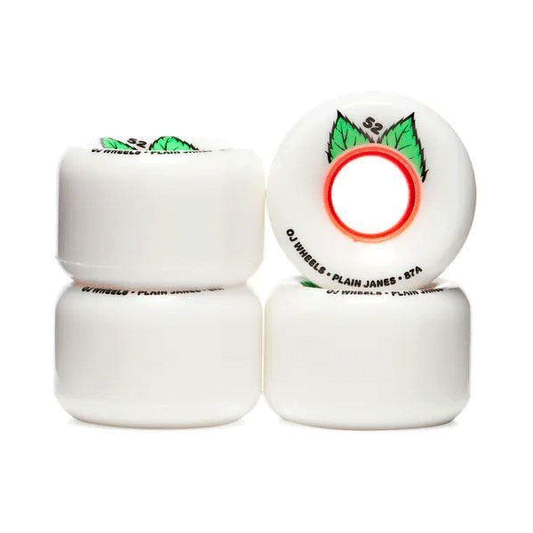 OJ Wheels - Plain Jane Key Frames Filmer/Cruiser Wheels - 52mm 87a SALE