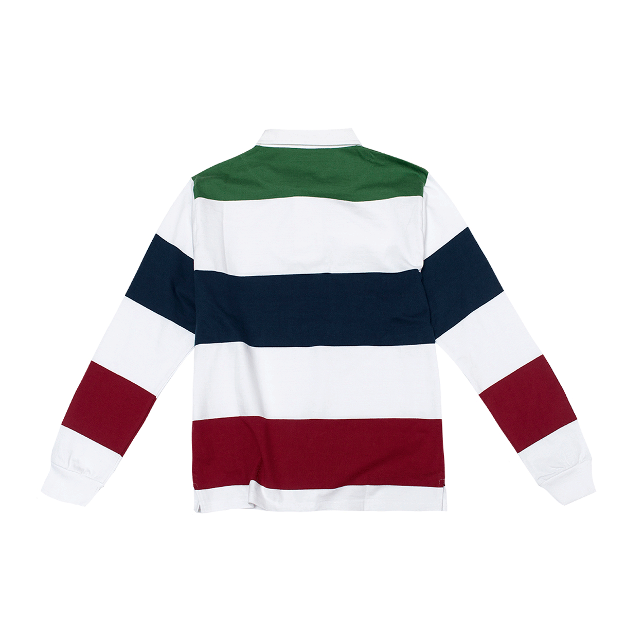 Magenta Skateboards - L/S Rugby Polo T-Shirt - Green/White/Navy SALE - Magic Toast