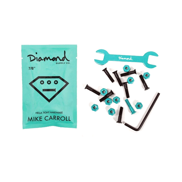 Diamond Supply -  Mike Carroll Pro Skateboard Bolts - 7/8"