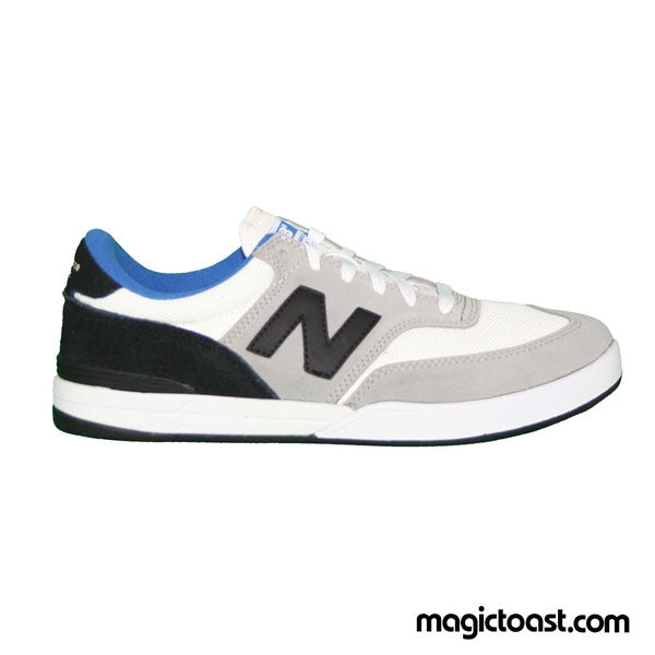 New Balance Numeric - Allston 617 Shoes - Light Grey/Black Suede/Mesh SALE-Magic Toast