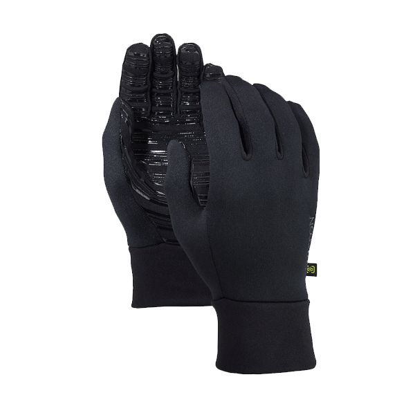 Burton - Powerstretch Glove Liner - True Black - Magic Toast