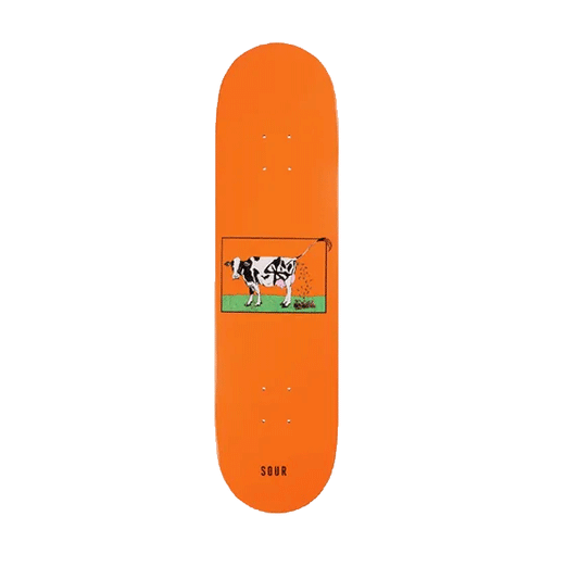 Sour Solution - Shitcoin Skateboard Deck - Orange - 9" SALE