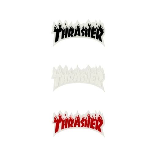 Thrasher - Flame Logo Sticker - Assorted