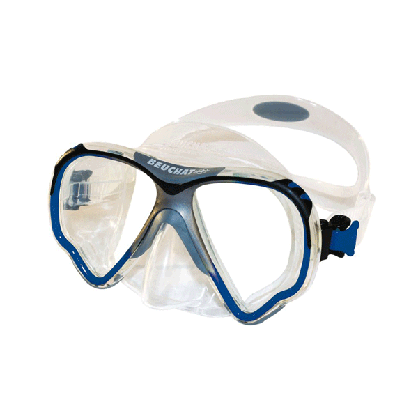 Beuchat - View Max 2 HD Mask - Clear/Blue - Magic Toast