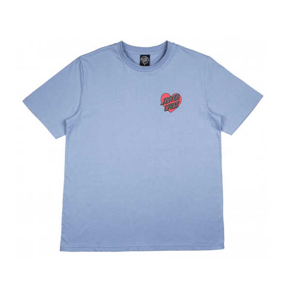 Santa Cruz - Womens Japanese Heart T-Shirt - Blue SALE