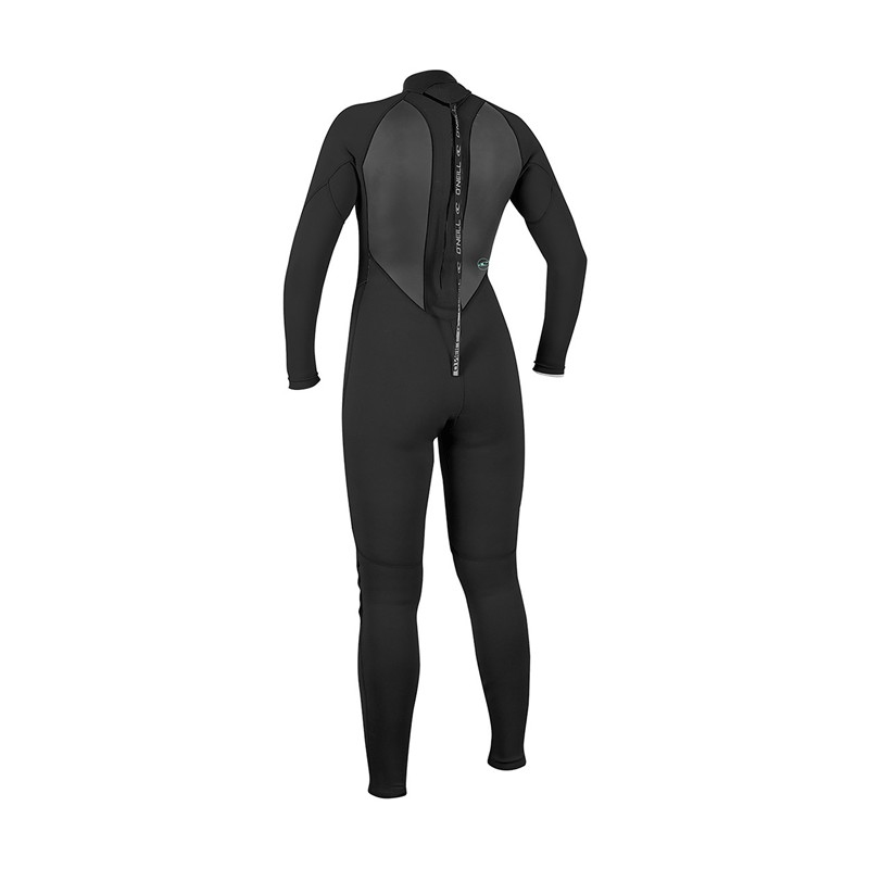 O'neill - Womens Reactor 2 3/2 Back Zip Wetsuit - Black/Black SALE