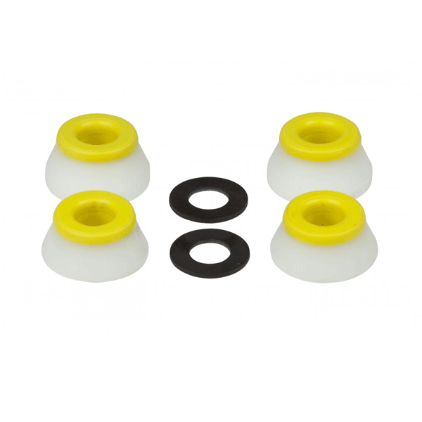 Bones Hardcore Bushings - Medium -Yellow - Magic Toast